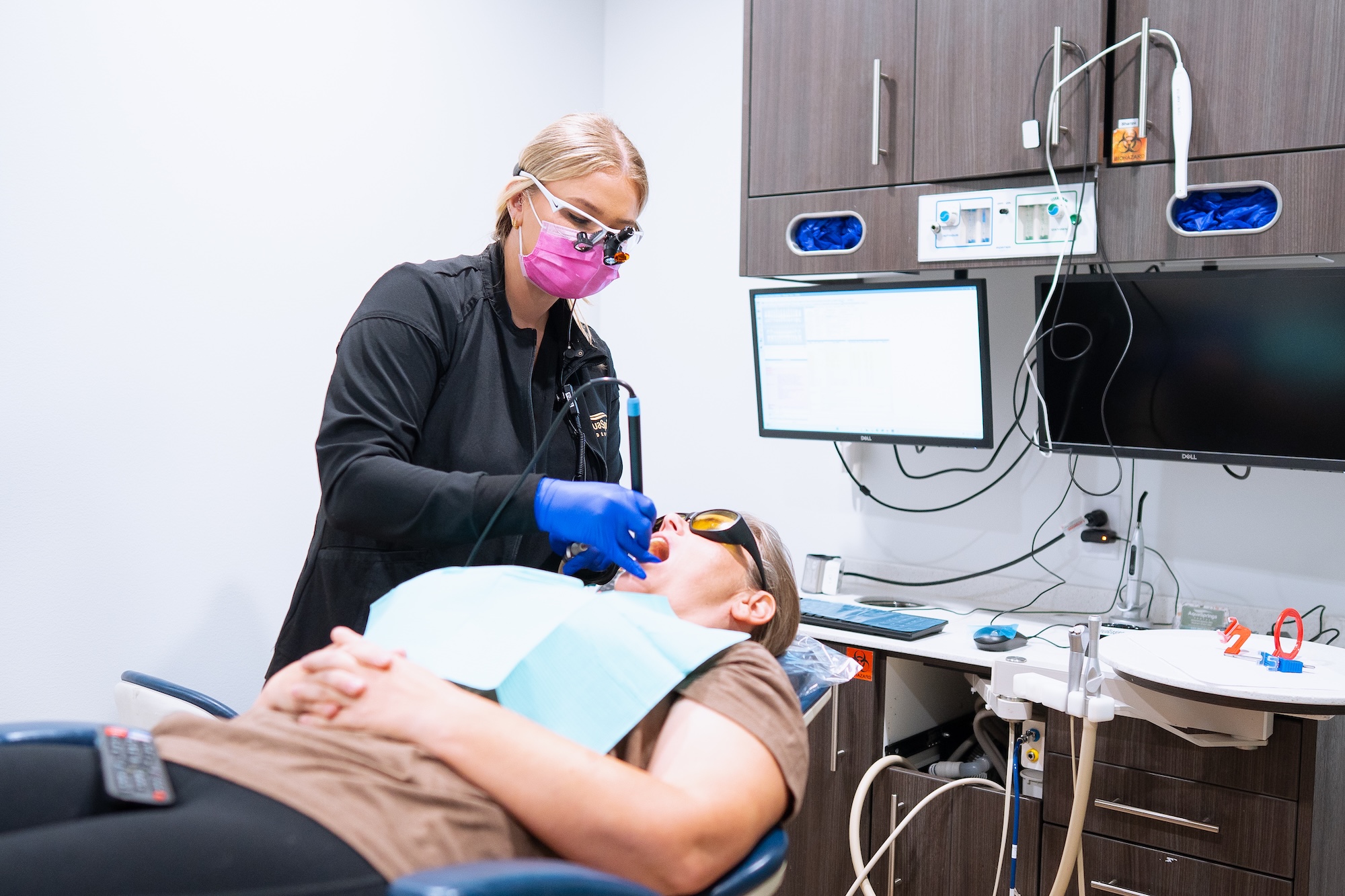 Modern dental treatment
